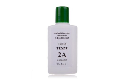 Bor-teszt 2A (Kálium-biodát)  utántőltő 100ml